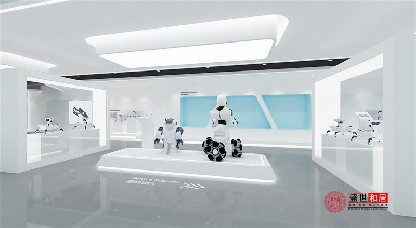 医疗机器人展厅设计装修效果图